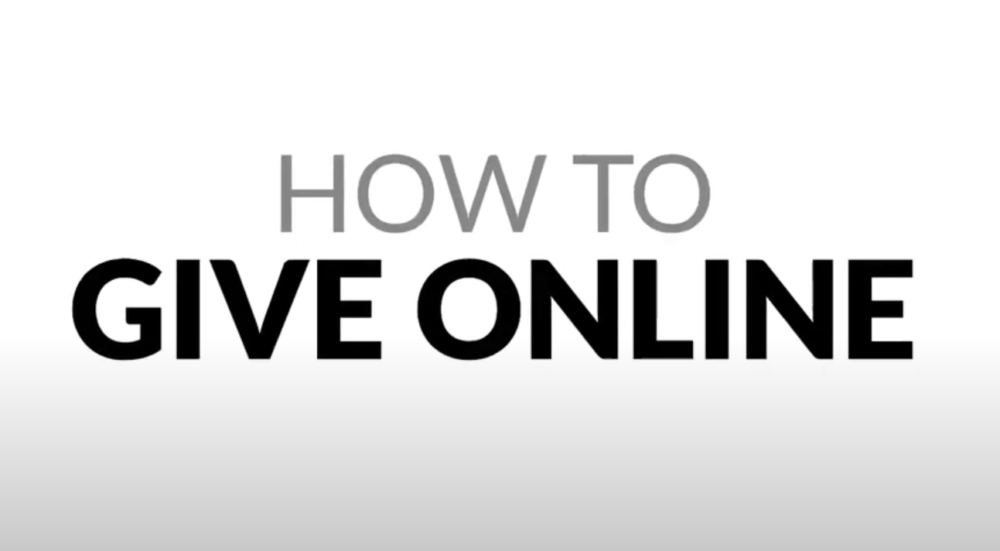 How To: Give Online